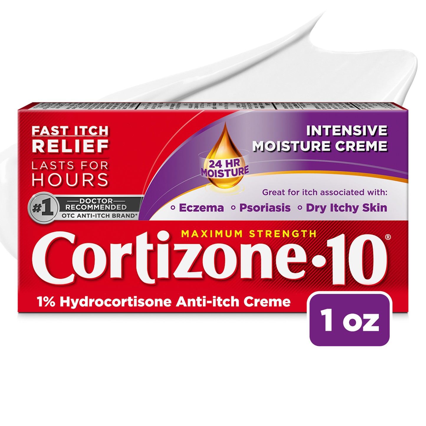 CORTIZONE 10 INTENSIVE MOISTURE CREME 1OZ