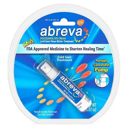 ABREVA CREAM PUMP 2 GRAMS