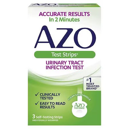 AZO TEST STRIPS 3 CT