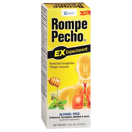 ROMPE PECHO EX EXPECTORANT W HONEY 6 OZ