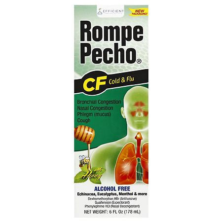 ROMPE PECHO CF COLD & FLU 6 OZ