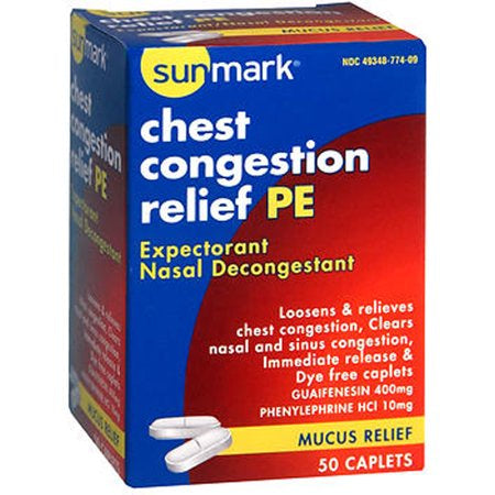 CHEST CONGESTION RELIEF PE 50 CAPLETS