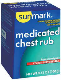 MEDICATED CHEST RUB 3.53 OZ (100 GM)