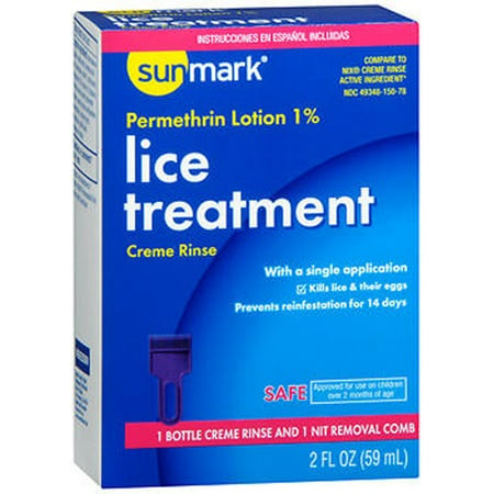 Lice Treatment Creme Rinse, 2 Fl. Oz - SM