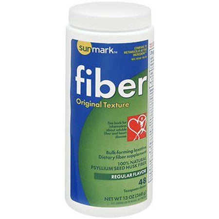 SUNMARK FIBER POWDER UNFLAVORED 13 OZ