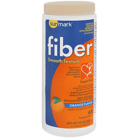 SUNMARK FIBER POWDER ORANGE . 10 OZ