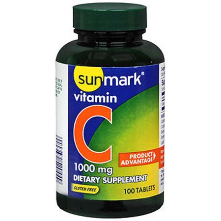 SUNMARK VITAMIN C 1000 MG 100 TABLETS