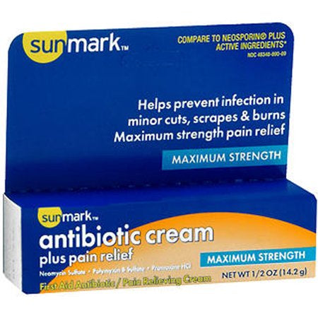 Antibiotic Plus Pain Relief cr max 0.5oz