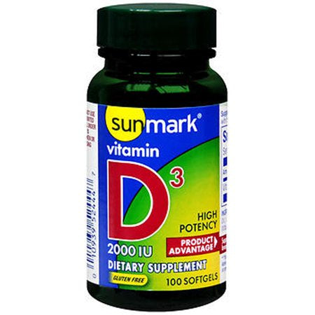 SUNMARK VITAMIN D3 50MCG (2000 IU)