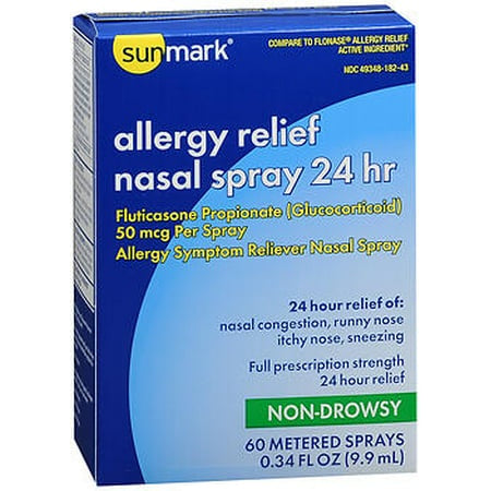 SM ALLERGY RELIEF FLUTICASONE NASAL SPRAY 72 SPRAYS 0.38 OZ