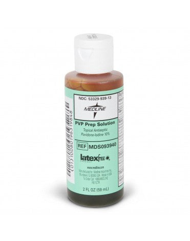 READY PREP PVP POVIDONE-IODINE 10% SOLUTION 2 OZ