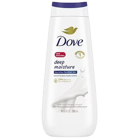 Dove Deep Moisture Body Wash, 12 oz