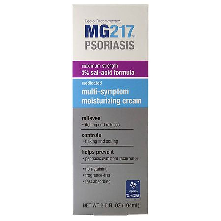 MG217 PSORIASIS MULTI-SYMPTOM MOISTURIZING CREAM