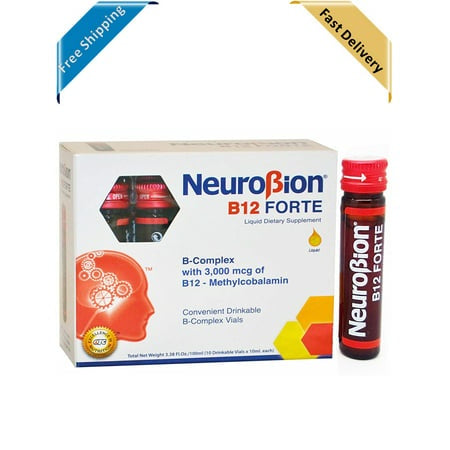 NEUROBION B12 FORTE LIQ B-COMP W B12 0.34OZ X10 VIALS