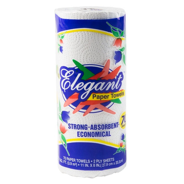 ELEGANT PAPER TOWEL 11X8IN70CT 2 PLY #51870