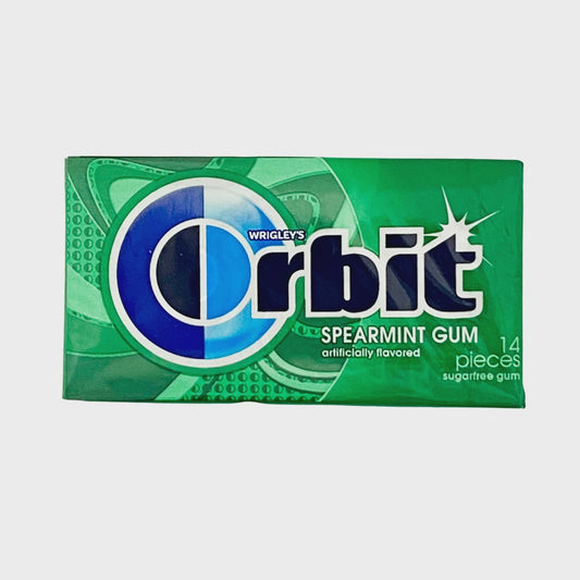 ORBIT  SF GUM SPEARMINT 14 PIECES