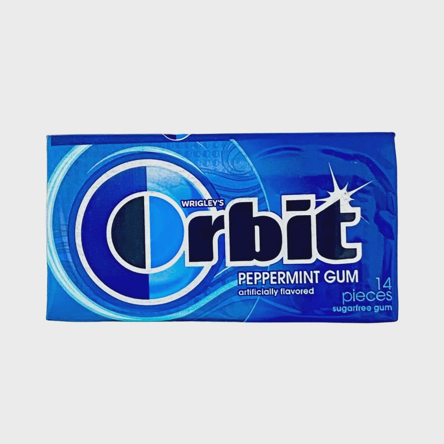 ORBIT SF  GUM PEPPERMINT 14 PIECES