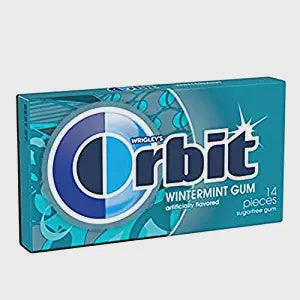 ORBIT  SF  GUM WINTERMINT 14 PIECES