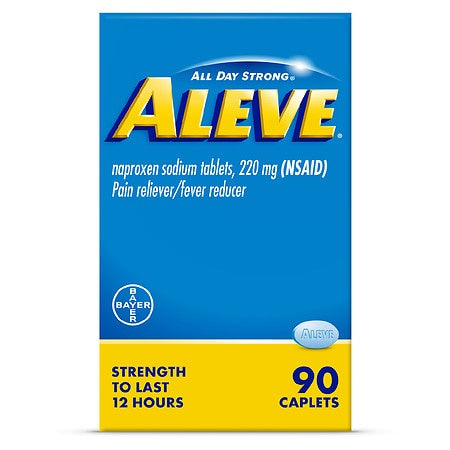 ALEVE 220 MG 90 CAPLETS