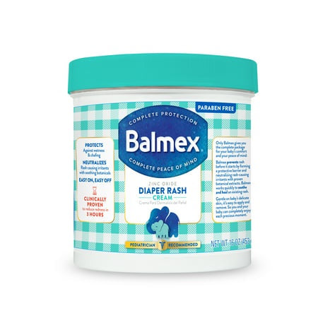 BALMEX DIPER RASH CREAM 16oz