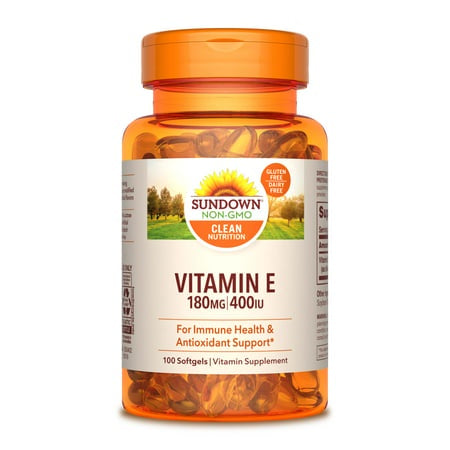 VITAMIN E 180 MG ( 400 IU) SOFTGELS 100 CT