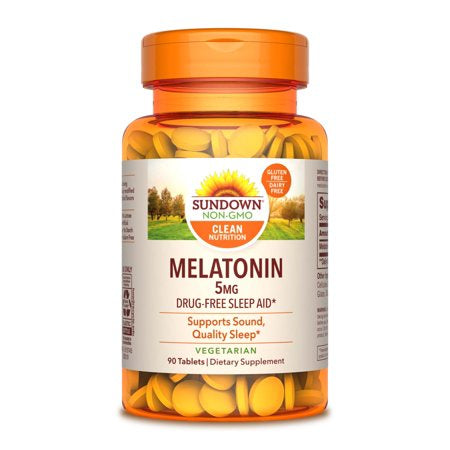 MELATONIN 5 MG TABLETS 90 CT