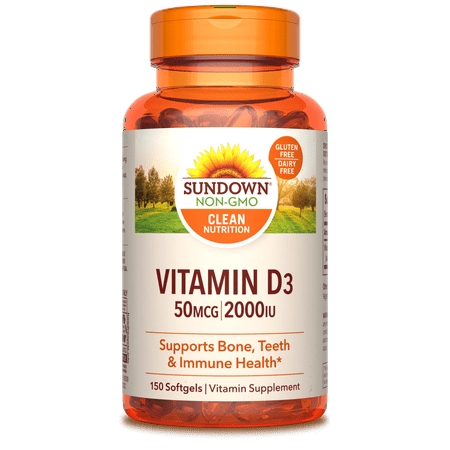 VITAMIN D3 50 MCG(2000 IU) 150 SOFTGELS