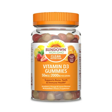 VITAMIN D3 GUMMIES 50 MCG (2000IU) 90CT