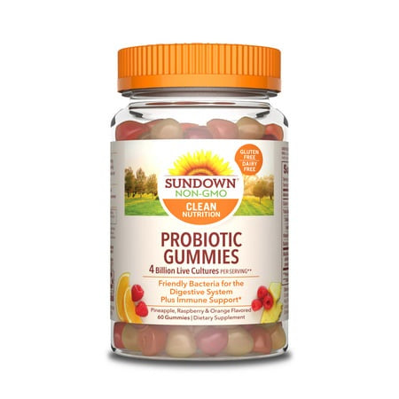 SUNDOWN PROBIOTIC+ INMUNE 60 GUMMIES