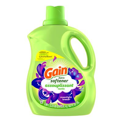 Gain Fabric Softner Moonlight Breeze 103 oz030772018149