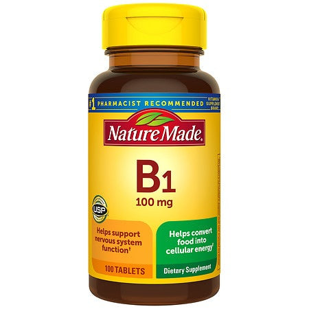 Vitamin B1, 100 mg, 100 ct