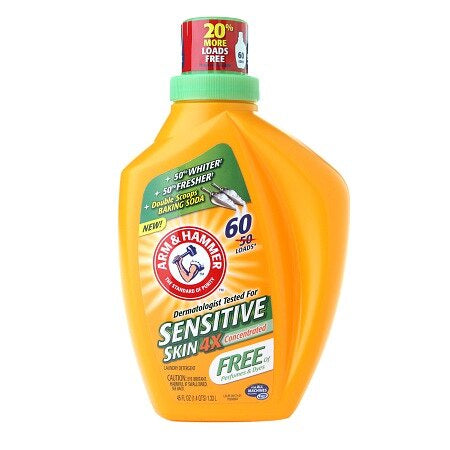 ARM & HAMMER SENSITIVE LAUNDRY DETERGENT 45 OZ