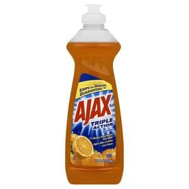 AJAX DISH LIQ. ORANGE 12.6 OZ