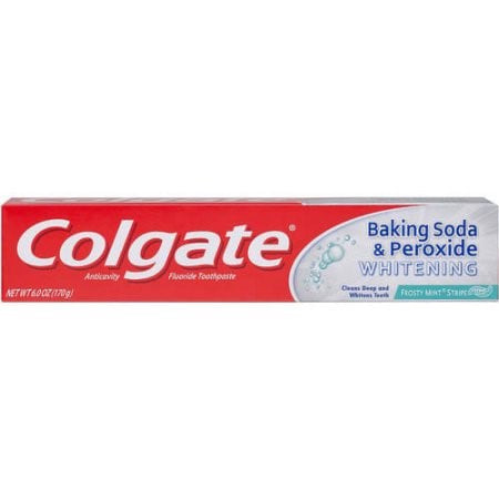 COLGATE BAKING SODA & PEROXIDE WHITENING FROSTY MINT 6.0 OZ