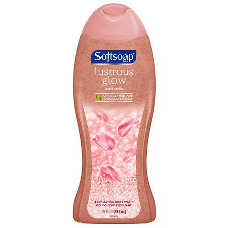 SOFT SOAP BODY WASH ROSE VANILLA 20 OZ