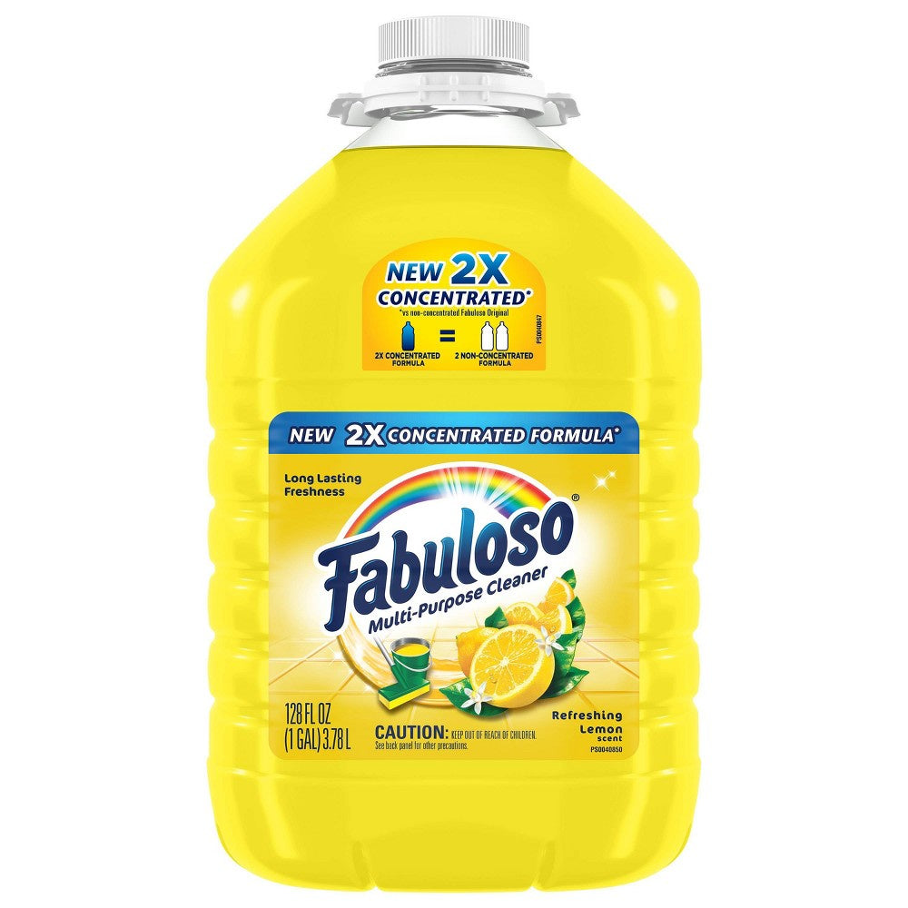 Fabuloso Liquid Lemon - 128 oz