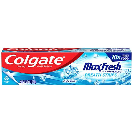 COLGATE MAX FRESH COLD MINT 6.3 OZ