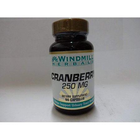 CRANBERRY 250 MG CAPSULES 60CT - WINDMILL