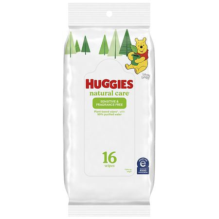 HUGGIES NATURAL CARE SENSITIVE WIPES