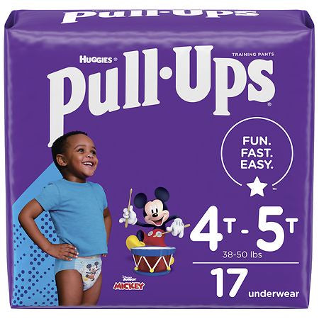 HUGGIES PULL-UPS 4T-5T BOY 17CT