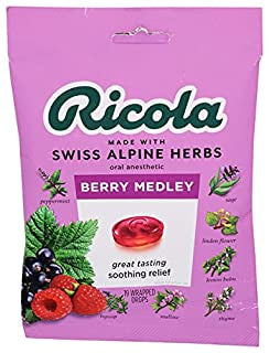 RICOLA  BERRY MEDLEY 19 CT