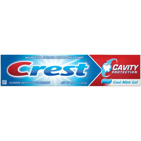 Crest Cavity Toothpaste Gel Cool Mint - 8.2oz