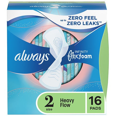 ALWAYS INFINITY FLEX FOAM 16 PADS