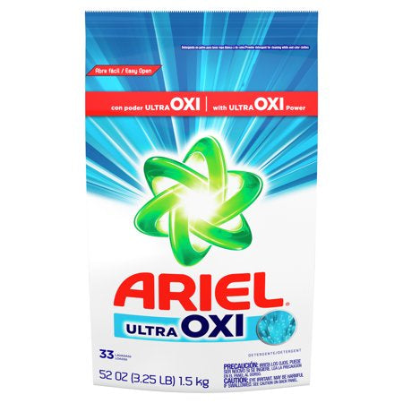 ARIEL POWDER ULTRA OXI 33LD 52OZ