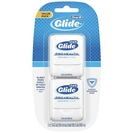 Oral-B Glide Pro-Health Original Floss, 2 Count Value Pack