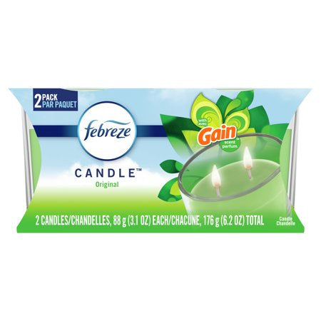 FEBREZE GAIN ORI. CANDLES 2PK