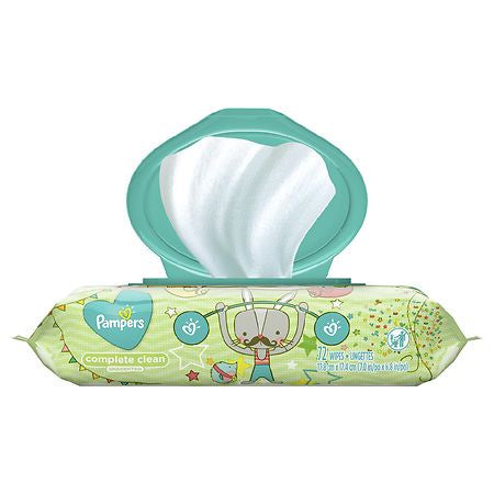 PAMPERS COMPLETE CLEAN UNSCENTED