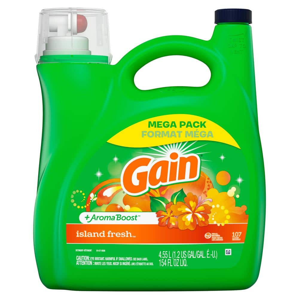 Gain  Liquid Island Fresh  154  oz