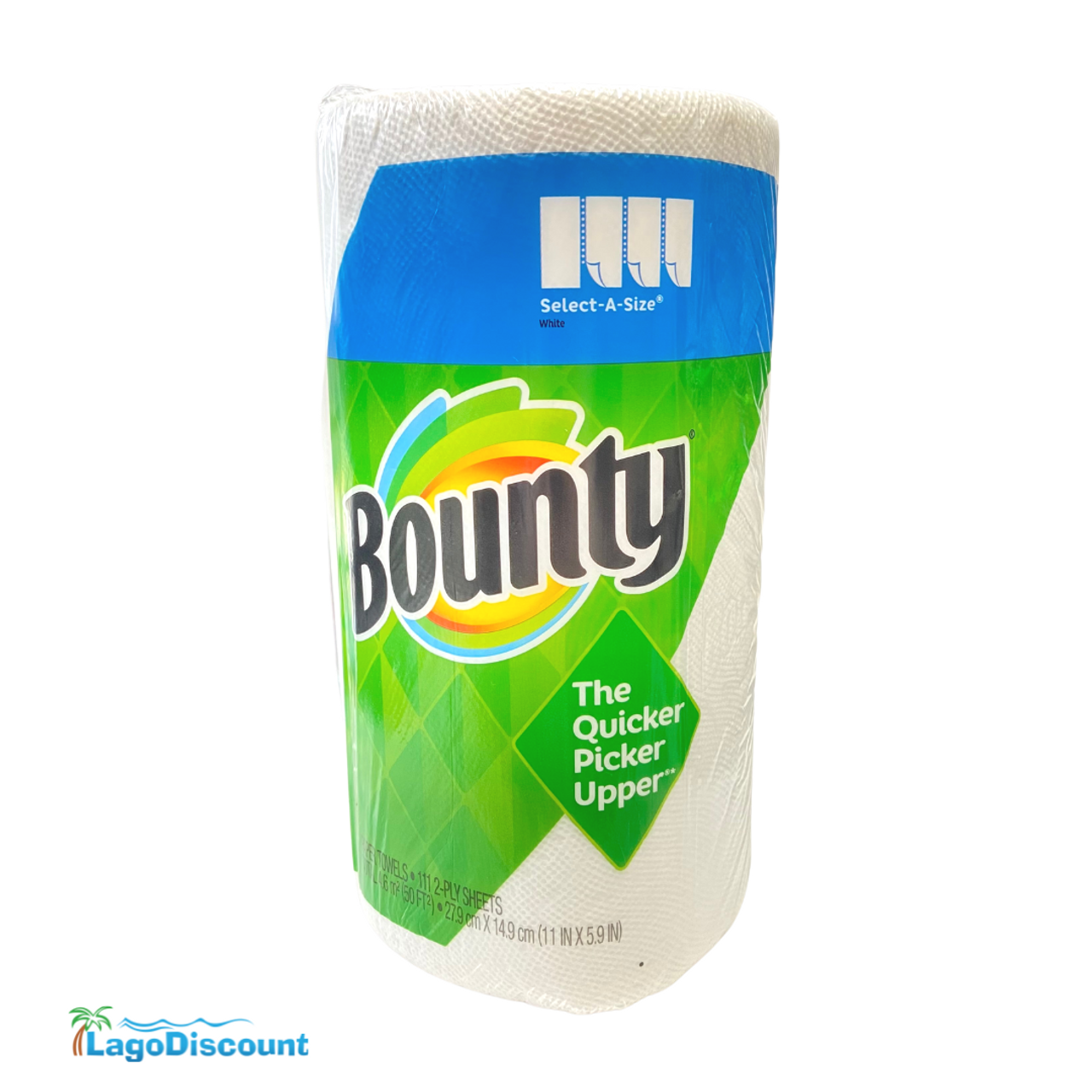 BOUNTY 2PLY 111SHEET 1CT