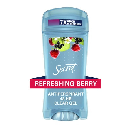 SECRET BERRY 48HR CLR GEL ANTI-PERSPI 2.6 OZ